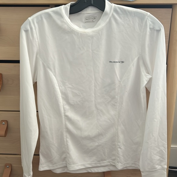 Sugoi Long Sleeve Top Cycling Jersey Base Layer White Small - Picture 8 of 8